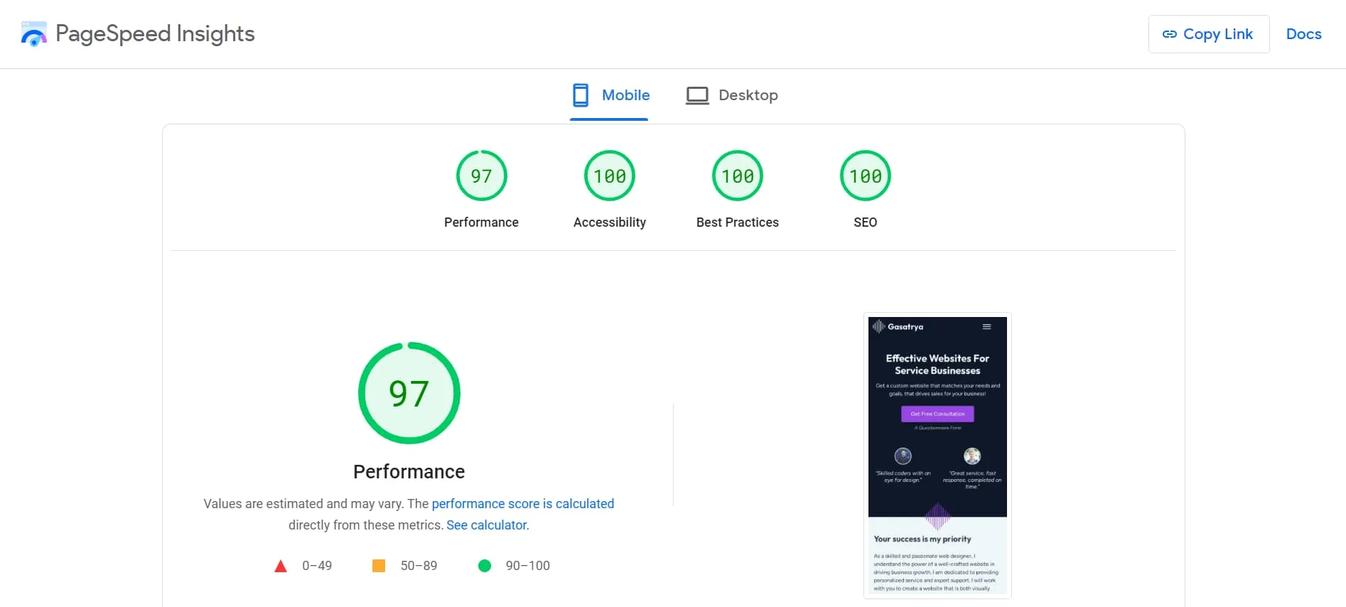 Google PageSpeed Insights - Best Website Performance & Speed Testing Tools