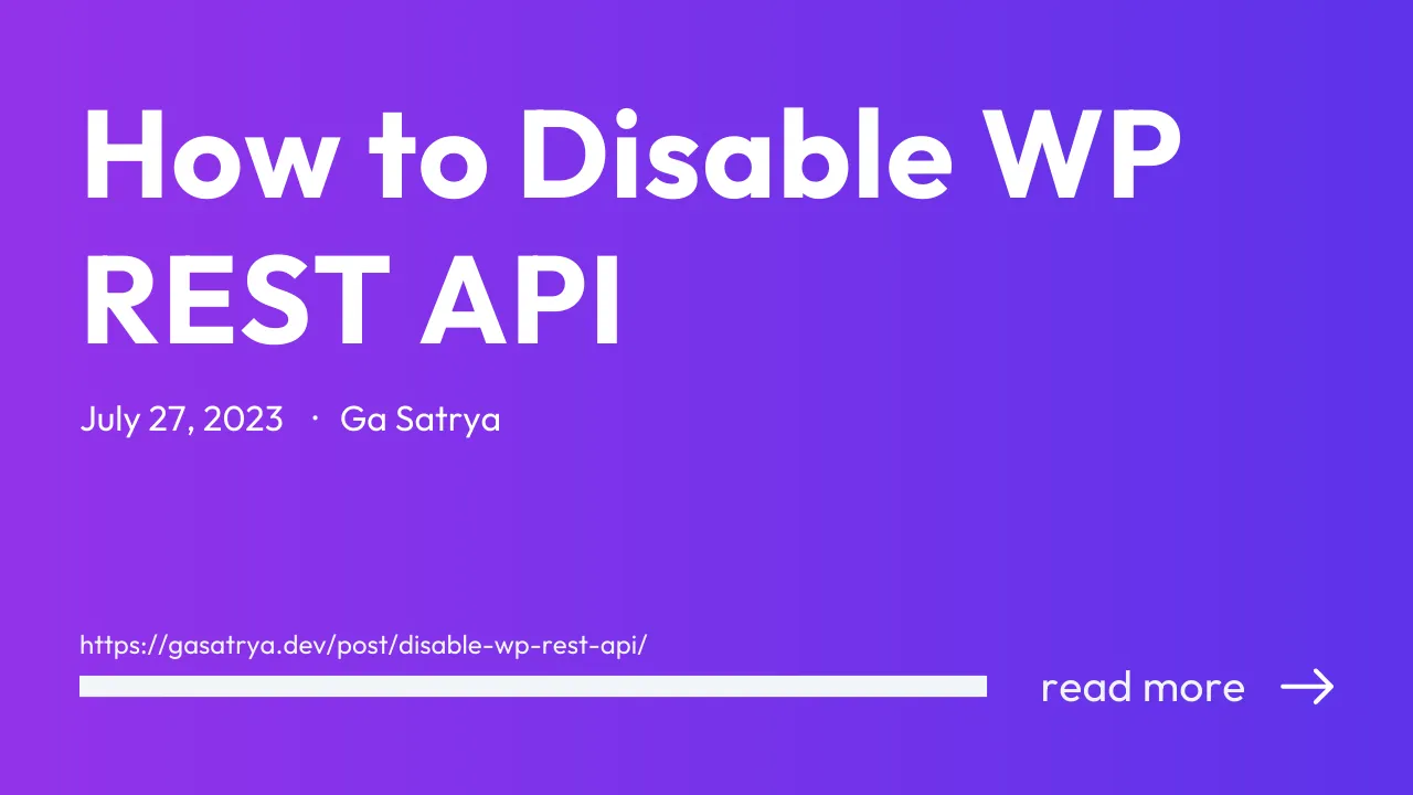 How to Disable WP REST API: A Beginner’s Guide